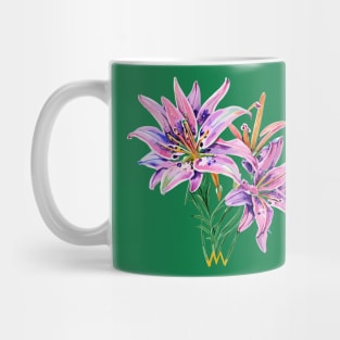 Fantasy Lilies Mug